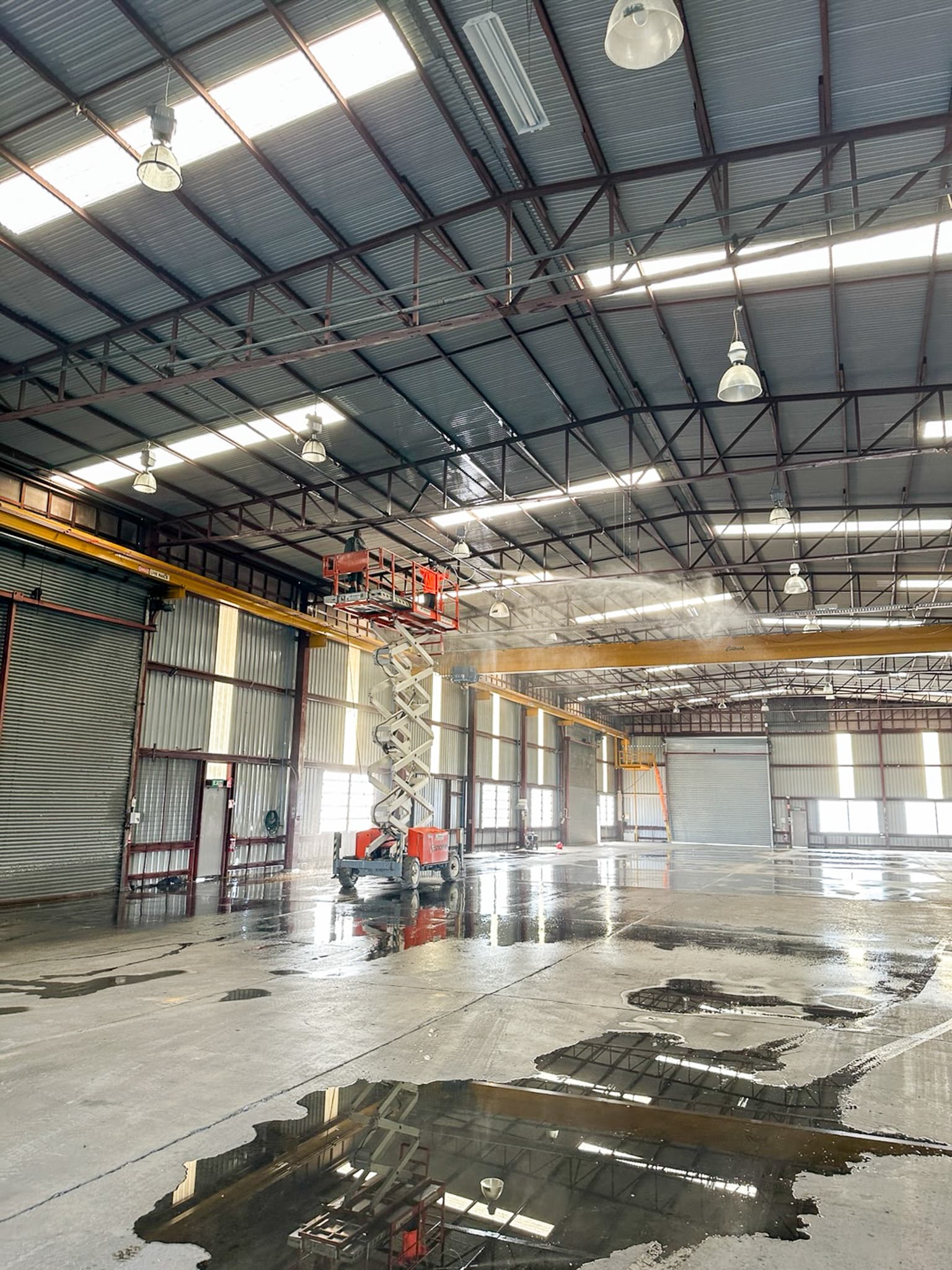 Warehouse Pressure Cleaning